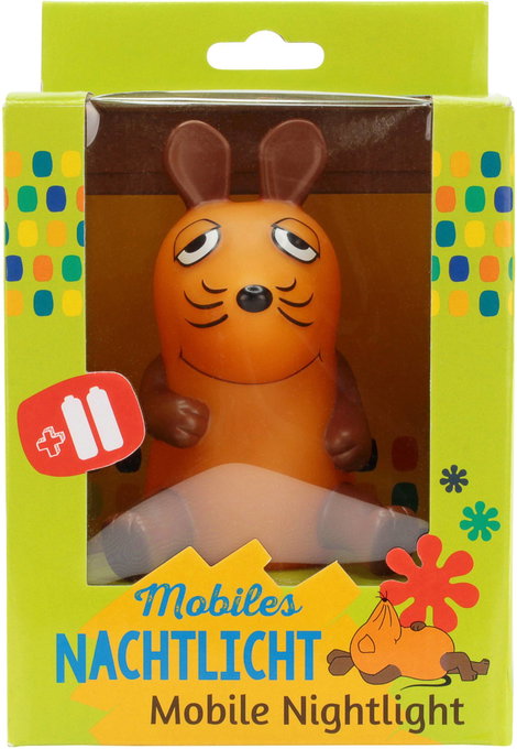 LED-es éjszakai fény időzítővel, (der Maus) narancs, Ansmann 1800-0016-510 7. kép