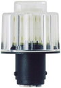 LED izzó jelzőlámpához BA15D 230V, fehér, Werma Signaltechnik 956.400.68 bélyegkép