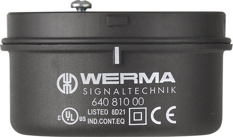 Összekötő elem jelzőlámpához, csőre szerelhető, Werma Signaltechnik 640.810.00