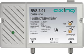 Antennajel erősítő, szabályozható 25 dB Axing BVS 201
