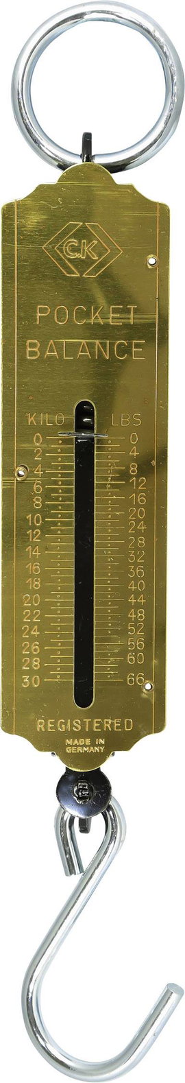 Akasztós mérleg (max.) 30 kg C.K. T6202 066