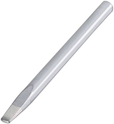 Long Life Véső formájú, kétoldalt csapott pákahegy, forrasztóhegy 6mm