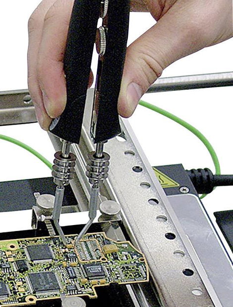 ERSA forrasztóállomásokhoz illeszthető Chip Tool SMD kiforrasztó csipesz 24 V/DC 2x20W 2. kép