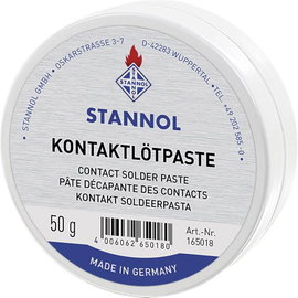 Forrasztópaszta, forrasztó zsír 50g Stannol 165018 F-SW 26