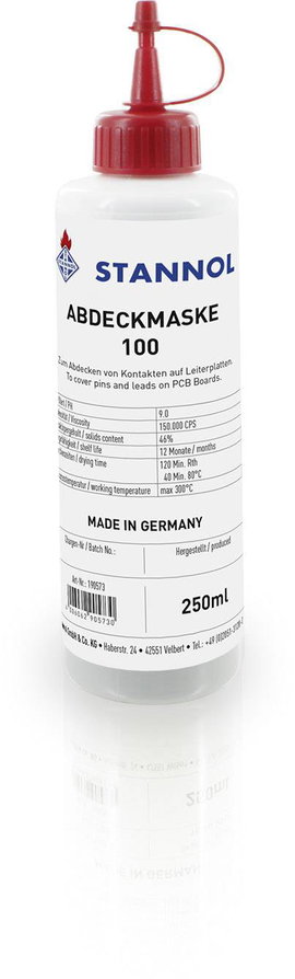 Stannol 100 Takaró maszk Tartalom 250 ml