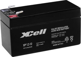 Ólom zselés akku AGM 12 V 1,2 Ah 97 x 52 x 44 mm XCell XP1.212