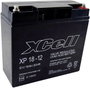 Ólom zselés akku AGM 12 V 18 Ah 181 x 167 x 77 mm XCell XP1812 bélyegkép