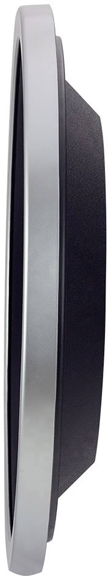 Rádiójel vezérelt analóg falióra 30 x 4,3 cm, ezüst, EuroTime 56831-07 5. kép