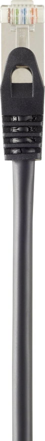 Renkforce RF-4394127 RJ45 Hálózati kábel, patchkábel CAT 5e F/UTP 5.00 m Fekete Hosszabbítókábel Véd 3. bélyegkép