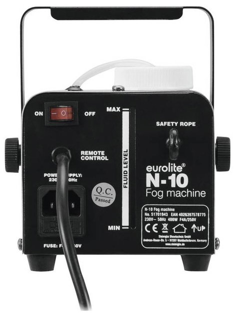 Mini ködgép, Eurolite N-10 3. kép