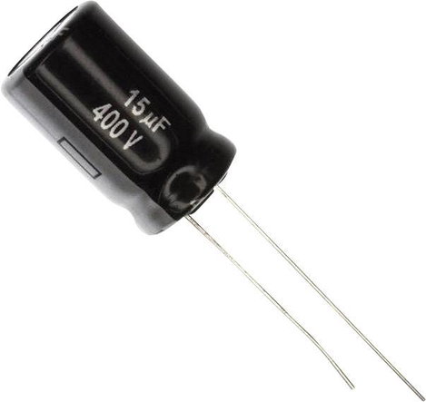 Elektrolit kondenzátor, radiális, álló, RM 5 mm 22 µF 350 V 20 % Ø 12,5 mm Panasonic EEU-EE2V220