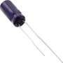 Elektrolit kondenzátor, radiális, álló, RM 2 mm 220 µF 6,3 V 20 % Ø 5 mm Panasonic ECA-0JM221 bélyegkép