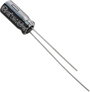Elektrolit kondenzátor, radiális, álló, RM 2 mm 33 µF 50 V 20 % Ø 5 mm Panasonic ECA-1HHG330 bélyegkép