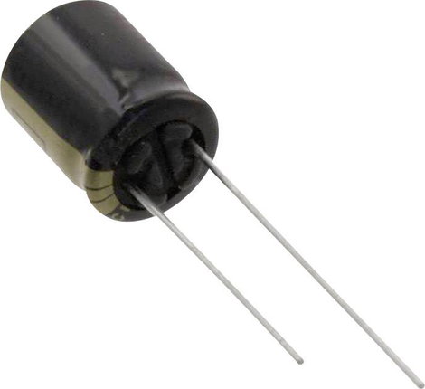 Elektrolit kondenzátor, radiális, álló, RM 5 mm 220 µF 50 V 20 % Ø 10 mm Panasonic EEU-FM1H221