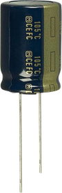Elektrolit kondenzátor, radiális, álló, RM 7,5 mm 1000 µF 50 V 20 % Ø 16 mm Panasonic EEU-FC1H102 bélyegkép