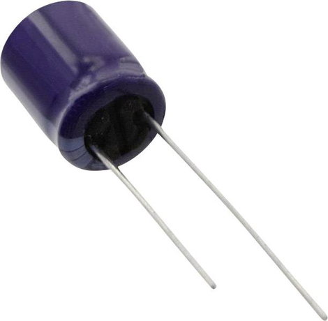 Elektrolit kondenzátor, radiális, álló, RM 5 mm 3300 µF 6,3 V 20 % Ø 10 mm Panasonic ECA-0JM332