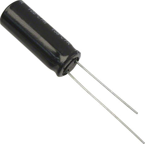 Elektrolit kondenzátor, radiális, álló, RM 3,5 mm 1500 µF 6,3 V 20 % Ø 8 mm Panasonic EEU-FR0J152L
