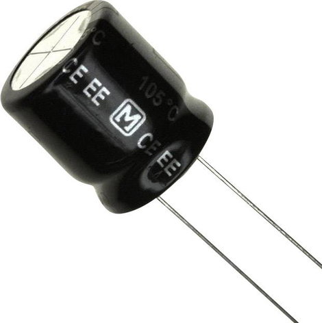 Elektrolit kondenzátor, radiális, álló, RM 7,5 mm 68 µF 400 V 20 % Ø 18 mm Panasonic EEU-EE2G680