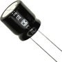 Elektrolit kondenzátor, radiális, álló, RM 7,5 mm 68 µF 400 V 20 % Ø 18 mm Panasonic EEU-EE2G680 bélyegkép