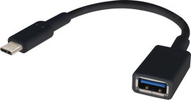 USB 3.0 átalakító USB 3.2 Gen1, USB C dugó - USB A alj, OTG funkció, Renkforce RF-4455819