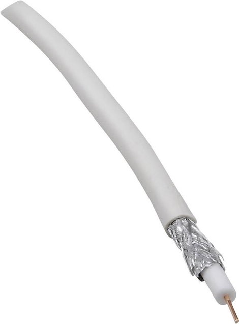 BKL Electronic digitális műholdkábel, ÖLFLEX® SPIRAL, fehér, 25 m
