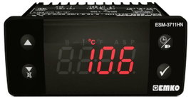 Hőmérséklet szabályozó, PTC -50 - +150 °C, relés, 10 A, 59 x 77 x 35 mm, Emko ESM-3711-H