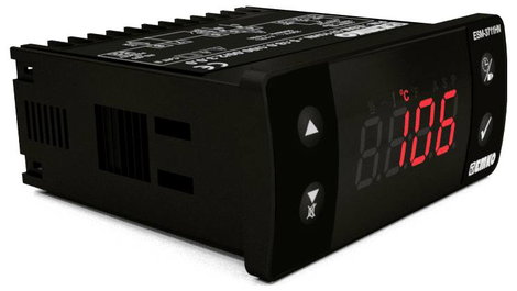 Hőmérséklet szabályozó, PTC -50 - +150 °C, relés, 10 A, 59 x 77 x 35 mm, Emko ESM-3711-H 3. kép