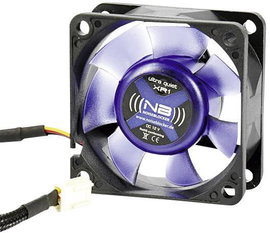 Számítógépház ventilátor NoiseBlocker XR1 (Sz x Ma x Mé) 60 x 60 x 25 mm