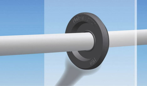 Kábelátvezető EPDM Fekete PB Fastener 1604-EB 1 db 2. kép