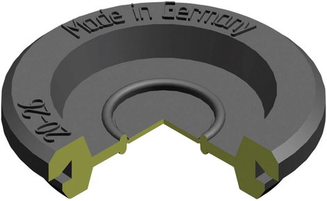 Kábelátvezető EPDM Fekete PB Fastener 1604-EB 1 db 4. kép