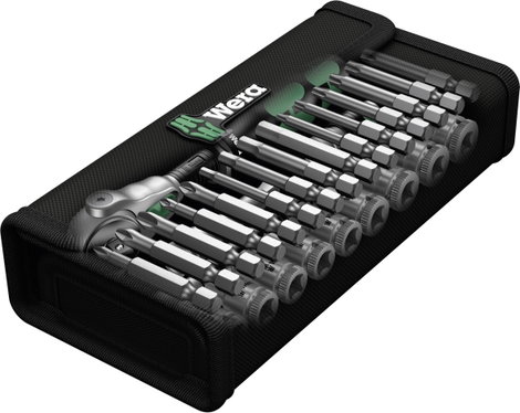 Dugókulcs készlet 1/4 (6.3 mm) 28 részes Wera 8100 SA Zyklop Speed 05004016001 5. kép