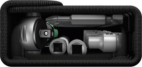 Dugókulcs készlet 1/4 (6.3 mm) 28 részes Wera 8100 SA Zyklop Speed 05004016001 6. kép