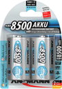 Góliát akku D NiMH, 1,2V 8500 mAh, 2 db, Ansmann maxE HR20, LR20, D, AM1, XL, MN1300, 813, E95, LR20 3. bélyegkép