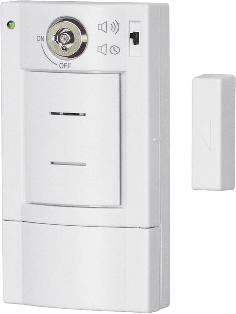 Ajtóriasztó kulcsos kapcsolóval 95 dB, Pentatech DG6 33609