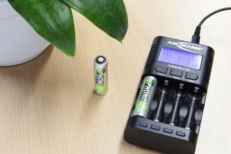 Ceruza akku AA, NiMH, 1,2V 800 mAh, 2 db, Ansmann DECT maxE LR06, AA, LR6, AAB4E, AM3, 815, E91, LR6 5. kép