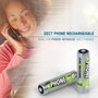 Ceruza akku AA, NiMH, 1,2V 800 mAh, 2 db, Ansmann DECT maxE LR06, AA, LR6, AAB4E, AM3, 815, E91, LR6 9. bélyegkép