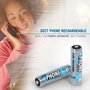 Ceruza akku AA, NiMH, 1,2V 1300 mAh, 2 db, Ansmann DECT maxE LR06, AA, LR6, AAB4E, AM3, 815, E91, LR 9. bélyegkép