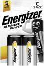 Baby elem C, alkáli mangán, 1,5V, 2 db, Energizer Power LR14, LR15, C, AM2, MN1400, 814, E93, LR14N, bélyegkép