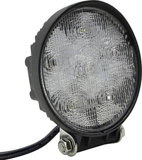 LED-es munkalámpa, fényszóró 18 W 12/24 V 110 x 116 x 41 mm 950 lm, SecoRüt 2. kép