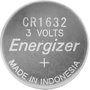 CR1632 lítium gombelem, 3 V, 130 mA, Energizer BR1632, DL1632, ECR1632, KCR1632, KL1632, KECR1632, L 8. bélyegkép