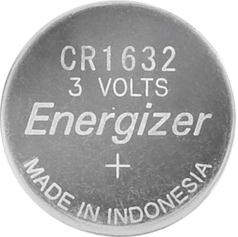 CR1632 lítium gombelem, 3 V, 130 mA, Energizer BR1632, DL1632, ECR1632, KCR1632, KL1632, KECR1632, L 8. kép