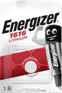 CR1616 lítium gombelem, 3 V, 55 mA, Energizer BR1616, DL1616, ECR1616, KCR1616, KL1616, KECR1616, LM bélyegkép