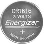 CR1616 lítium gombelem, 3 V, 55 mA, Energizer BR1616, DL1616, ECR1616, KCR1616, KL1616, KECR1616, LM 8. bélyegkép