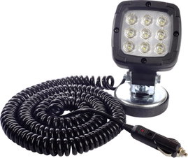 LED-es munkalámpa, fényszóró 15 W 12/24/36/48 V 100 x 165 x 75 mm 1300 lm, SecoRüt