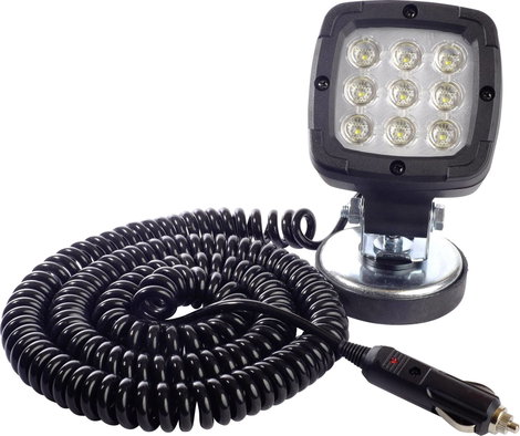 LED-es munkalámpa, fényszóró 15 W 12/24/36/48 V 100 x 165 x 75 mm 1300 lm, SecoRüt