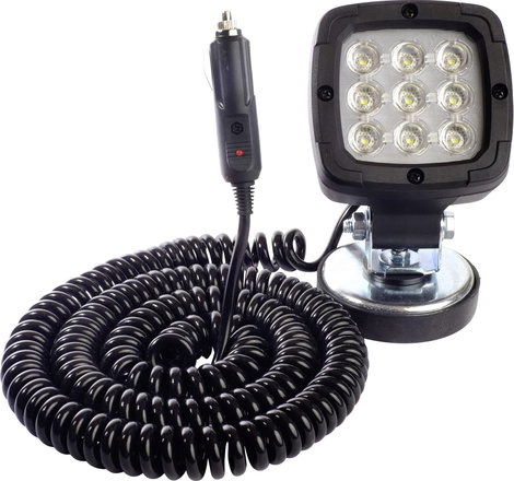 LED-es munkalámpa, fényszóró 15 W 12/24/36/48 V 100 x 165 x 75 mm 1300 lm, SecoRüt 2. kép