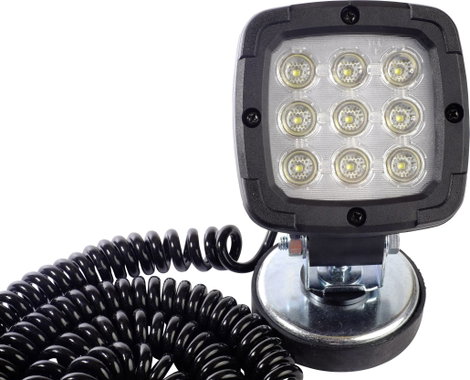 LED-es munkalámpa, fényszóró 15 W 12/24/36/48 V 100 x 165 x 75 mm 1300 lm, SecoRüt 4. kép