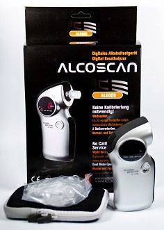 Alkoholteszter, cserélhető érzékelő, max. 4 ‰, ezüst, ACE AL6000 3. kép