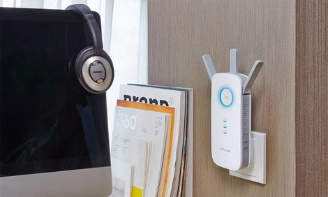 WiFi hatótáv növelő 1,75 Gbit/s 2,4/5 GHz, TP-LINK RE450 7. kép