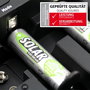 Ceruza akku AA, NiMH, 1,2V 800 mAh, 2 db, Ansmann Solar maxE LR06, AA, LR6, AAB4E, AM3, 815, E91, LR 11. bélyegkép